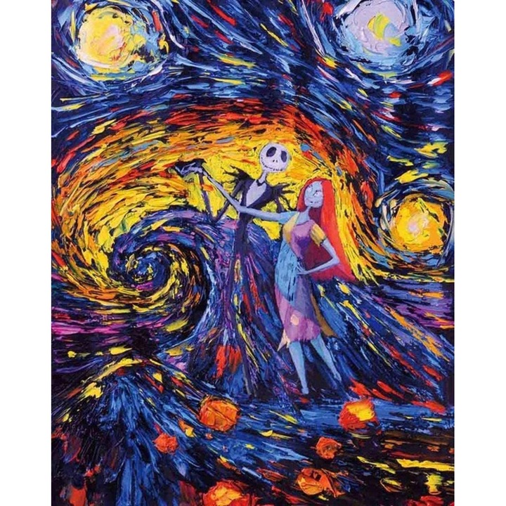 Set de broderie cu diamante 5d, Pictura cu diamante 30x40cm, Kit Goblen 5D46