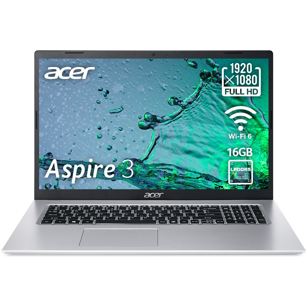 Laptop Acer Aspire 3 A315-24P cu procesor AMD Ryzen™ 5 7520U pana la 4.30  GHz, 15.6