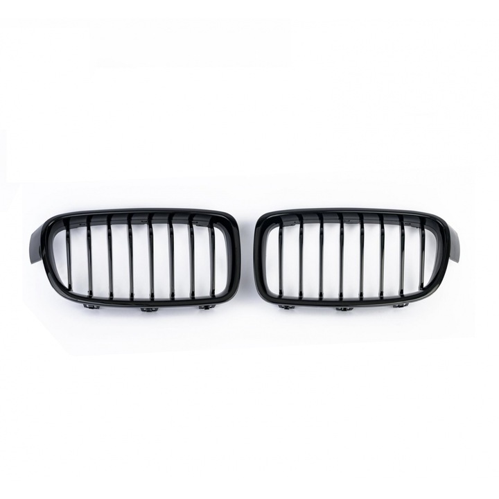 Grila radiator, BMW F30 F31 2012-2017, 2 buc, Negru
