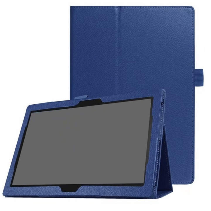 Husa pentru Lenovo Tab M7, Piele, Albastru