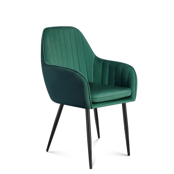 Irodai szék, Mark Adler Prince 6.0, Bársony, Zöld