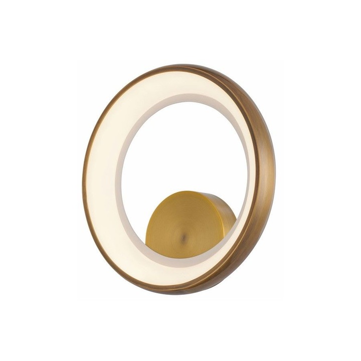 Reality fali lámpa, Fém, LED lámpa, Arany