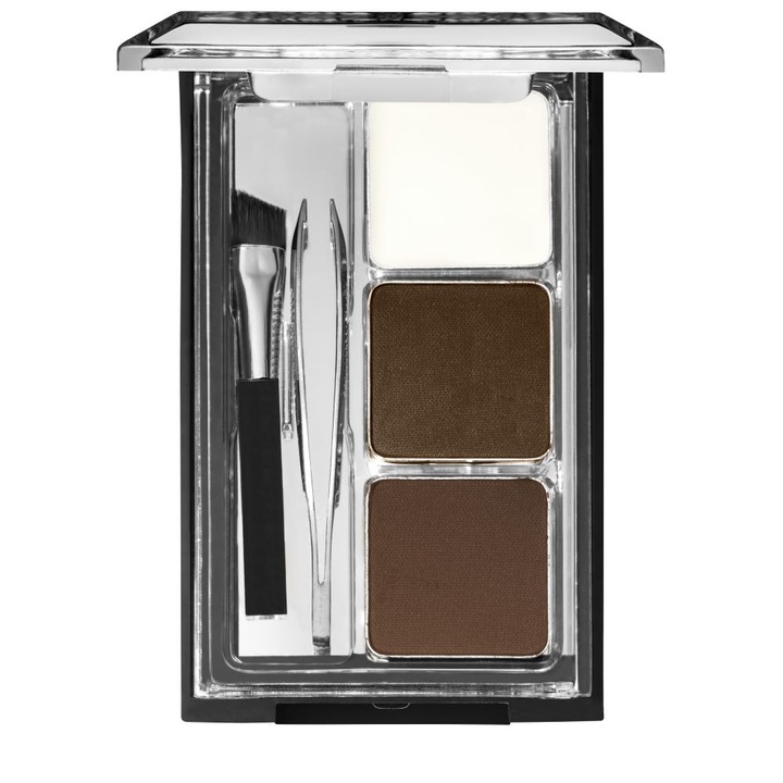 Kit pentru sprancene, Wet n Wild, Ultimate Brow Eyebrow Kit, Soft Brown