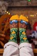 Sosete bambus de craciun Comfort Feet Socks CHRISTMAS BEAR, 43-46 EU, Multicolor