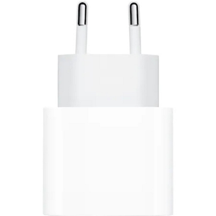 Зарядно устройство, съвместимо с iPhone, Type-C, Fastcharge 20W, Бяло