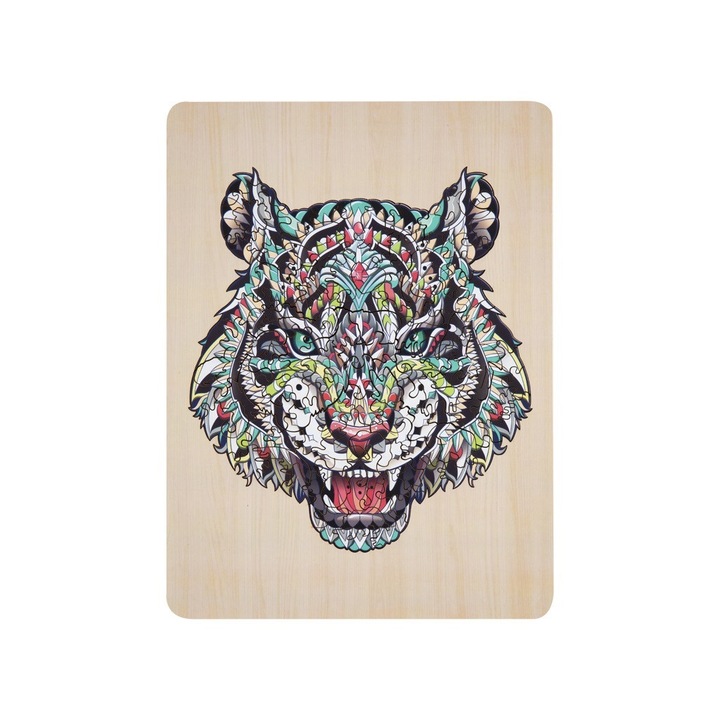 Puzzle din lemn Tigru 135 piese 30x22 cm