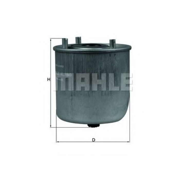 Filtru combustibil MAHLE ORIGINAL KL 780
