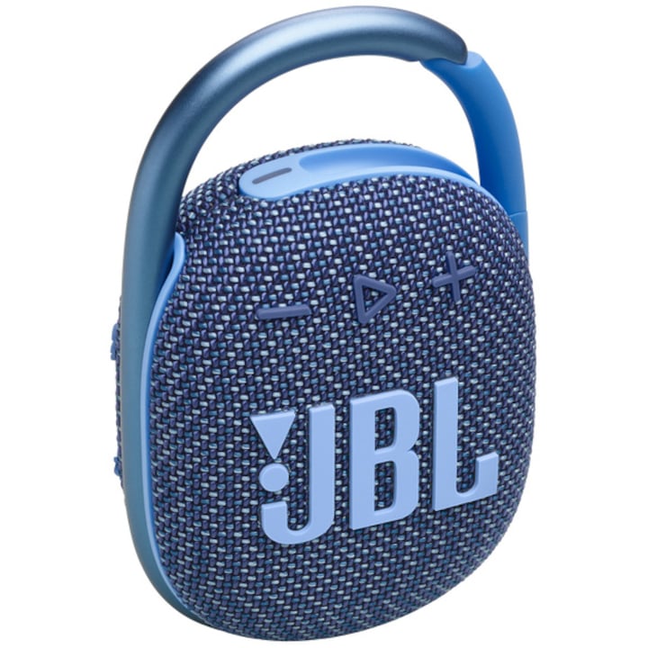 JBL CLIP4 ECO BLU, Hordozható Bluetooth hangszóró, eco kék