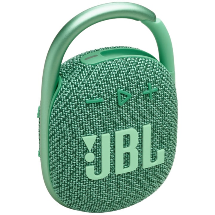 JBL CLIP4 ECO GRN, Hordozható Bluetooth hangszóró, eco zöld
