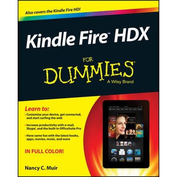 Kindle Fire HDX For Dummies
