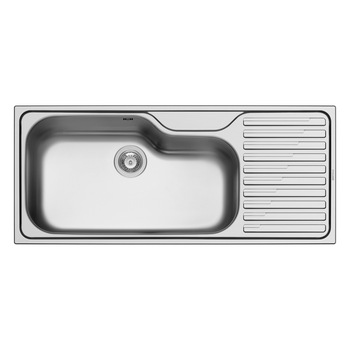 Chiuveta bucatarie Pyramis TITAN, 1160x500mm, adancime 210mm, cuva stnaga, montare pe blat, finisaj lucios Chiuveta bucatarie Pyramis TITAN, 1160x500mm, adancime 210mm, cuva stnaga, montare pe blat, finisaj lucios