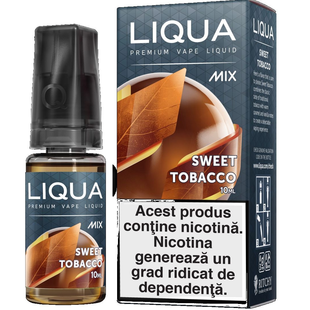 Lichid pentru Tigara Electronica Liqua Mix Sweet Tobacco 6mg/10ml