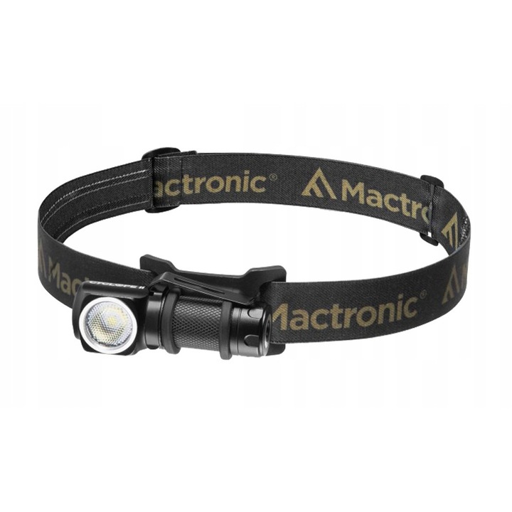 Челно фенерче, Mactronic, LED 6 W, черно/бежово