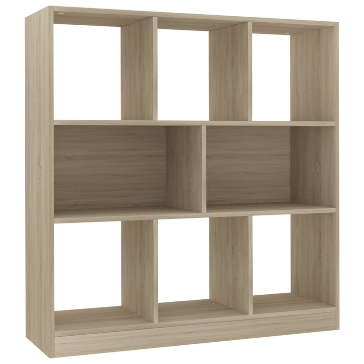 vidaXL sonoma tölgy színű forgácslap könyvszekrény 97,5x29,5x100 cm 800174