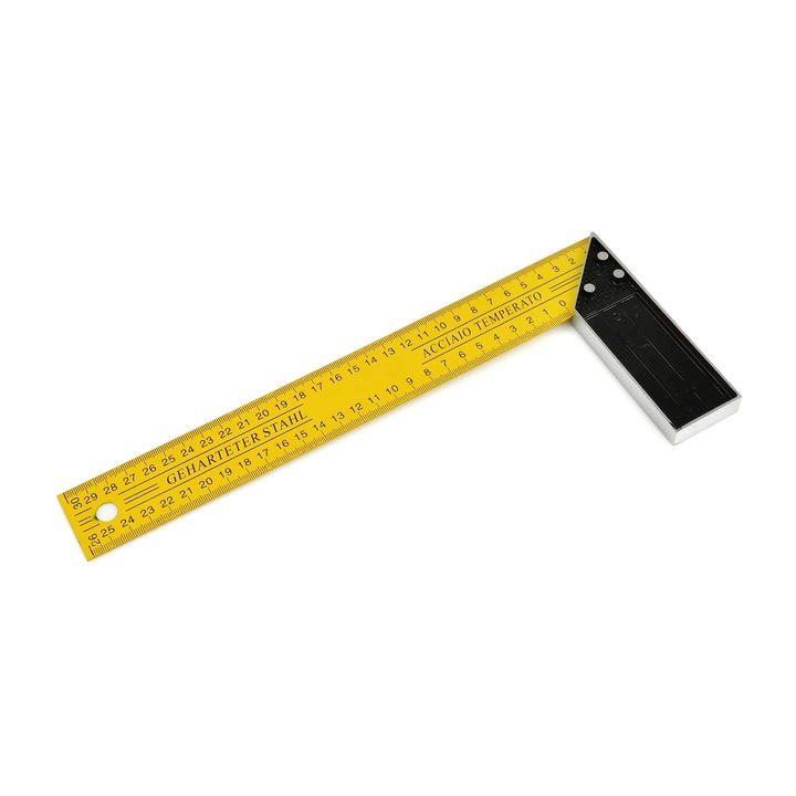 Rigla tamplarie G29073, Geko, Aluminiu/Otel, 300 mm