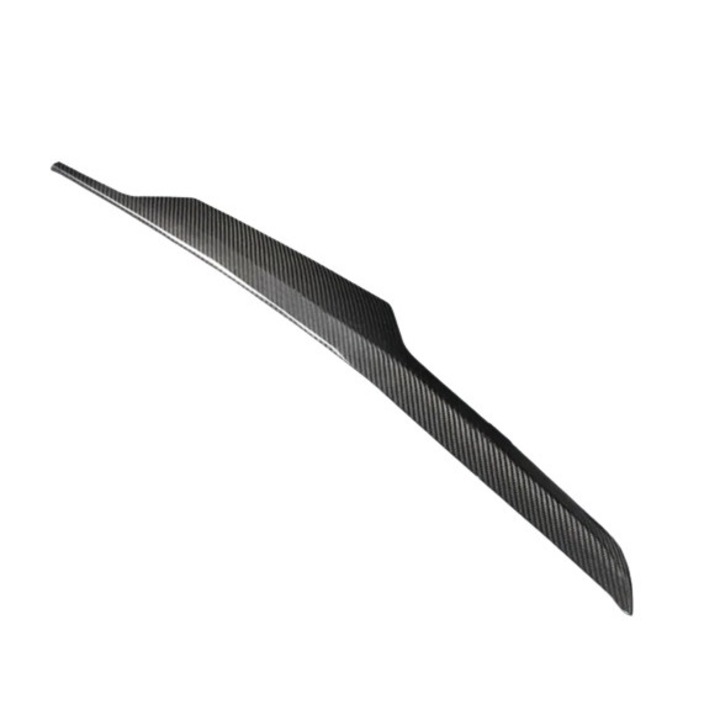 Folie protectie bord, Negru Carbon, compatibil cu BMW Seria 5 G38 2018-2022