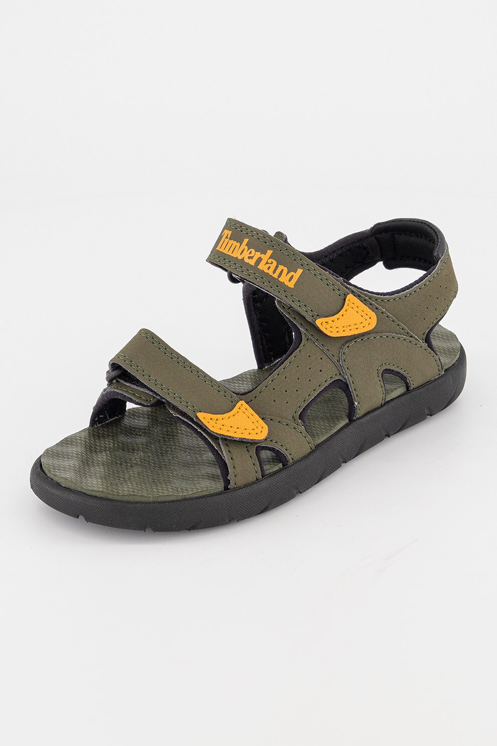 Timberland, Сандали Perkins Row 2 с велкро, Тъмнозелен, 35 EU - eMAG.bg