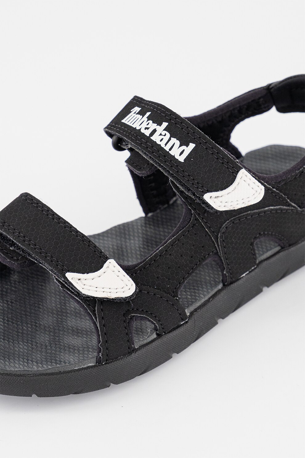 Timberland, Сандали Perkins Row с велкро, Черен, 35 EU - eMAG.bg