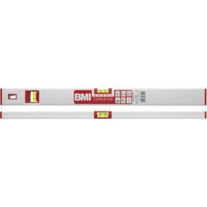 Лек метален нивелир 60 cm 0,5 mm/m BMI Eurostar 690060E