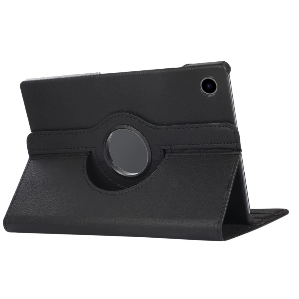 Husa de protectie tableta, Piele ecologica, Compatibila cu Samsung Galaxy Tab S8, Negru