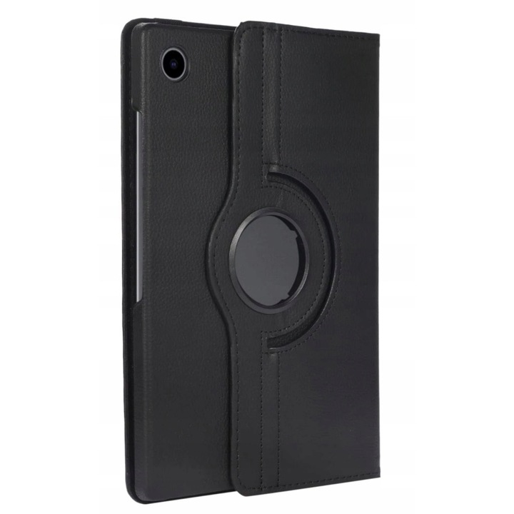 Husa tableta, functie suport, eco-piele, pentru Samsung Galaxy Tab A8, 10.5, negru