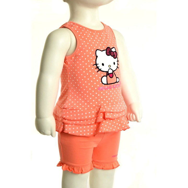 Hello Kitty barackszínű lányka együttes – 68