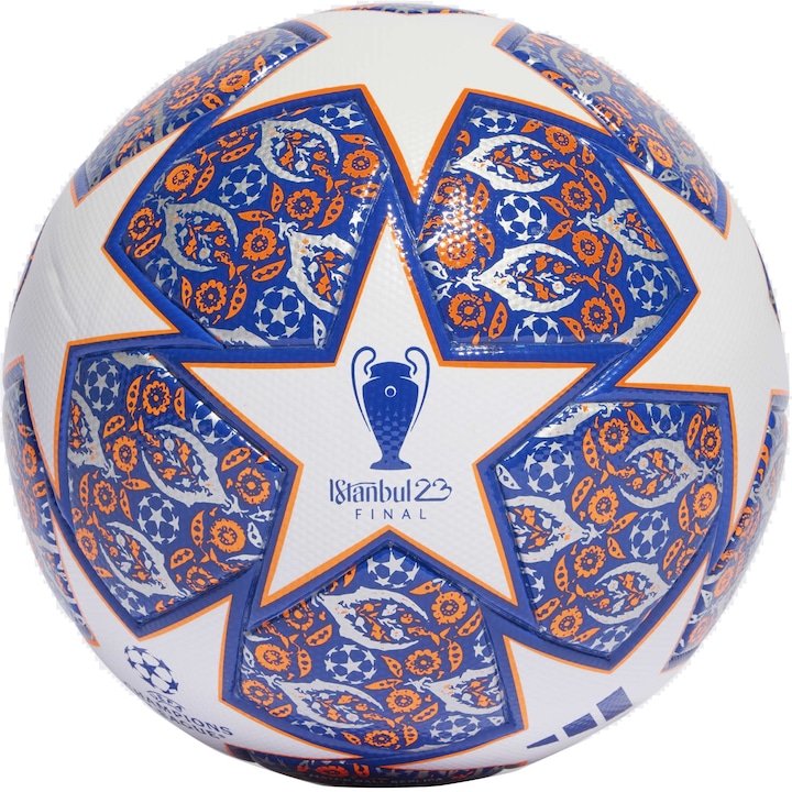 Minge fotbal Adidas UCL LEAGUE ISTANBUL, marime 4, alb/albastru