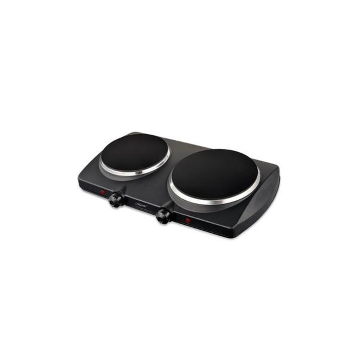 Електрически котлон Maestro MR-773-2 2000W, Две зони за готвене, Керамичен, Черен