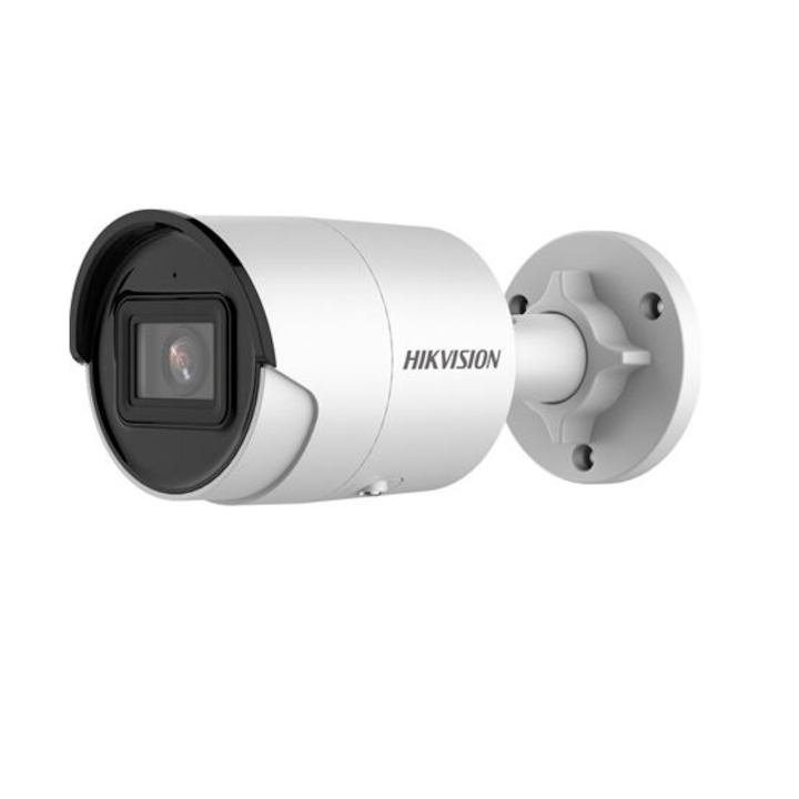 Camera de supraveghere IP, Hikvision, 4MP, 4mm, exterior, DS-2CD2046G2-IU, Alb