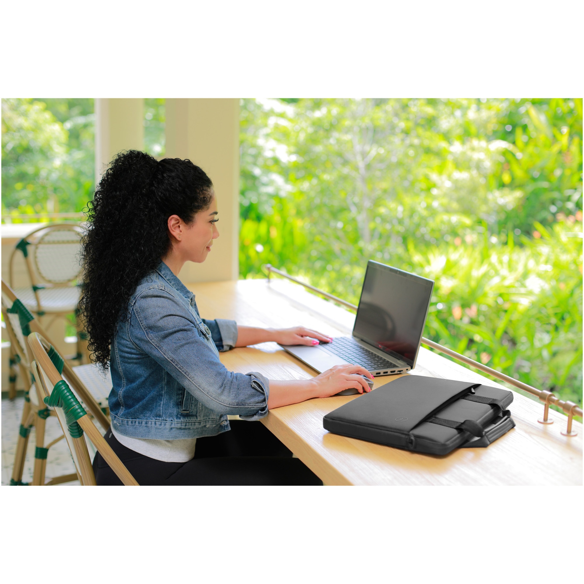 Geanta laptop Dell Ecoloop Pro 11-14", Negru