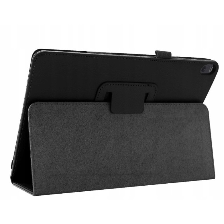 Husa tableta, Piele ecologica, Compatibila cu Lenovo Tab M10, Negru