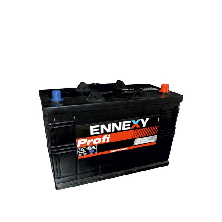 Акумулатор Ennexy, Profi, 12V, 125AH, Compact box-Iveco