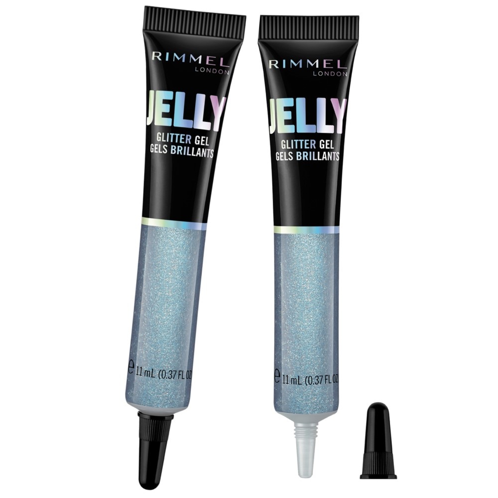 Glitter ochi Rimmel Jelly Glitter Gel Fard de Pleoape 200 Blue Lagoon