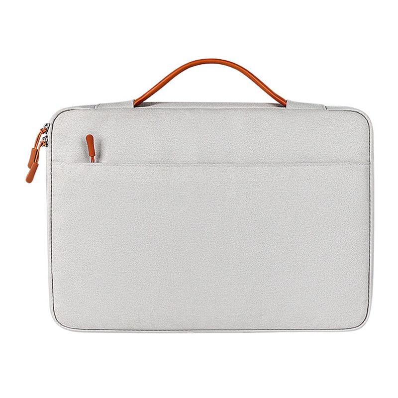 Geanta pentru laptop, OSPE, Rezistent la apa, 16", Gri deschis