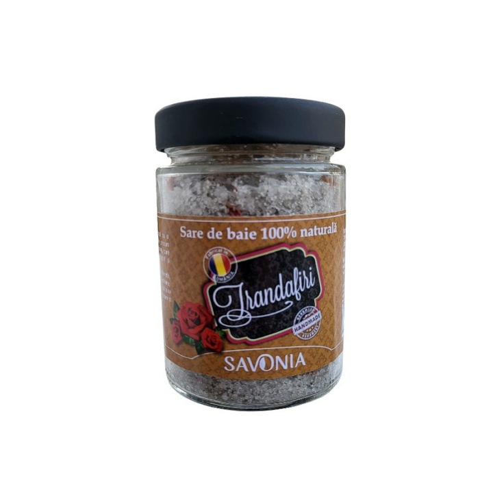 100% натурална сол за вана, Рози - Savonia