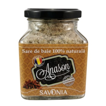 Sare de Baie 100% Naturala, Anason - Savonia Sare de Baie 100% Naturala, Anason - Savonia