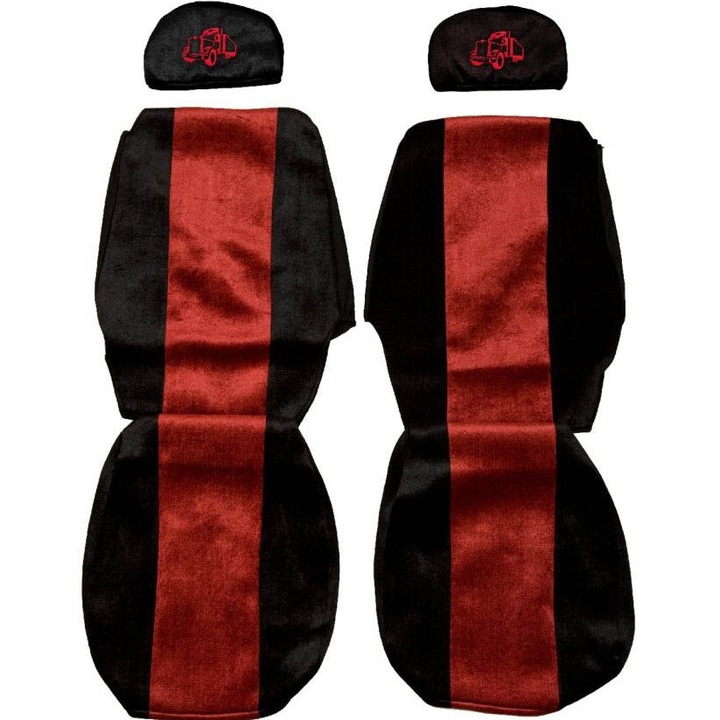 Set huse scaun Man TGX rosu productie 2008-2016