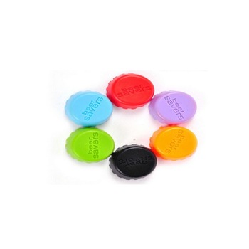 Set 6 capace pentru sticle de bere, Shantavo, Multicolor Set 6 capace pentru sticle de bere, Shantavo, Multicolor