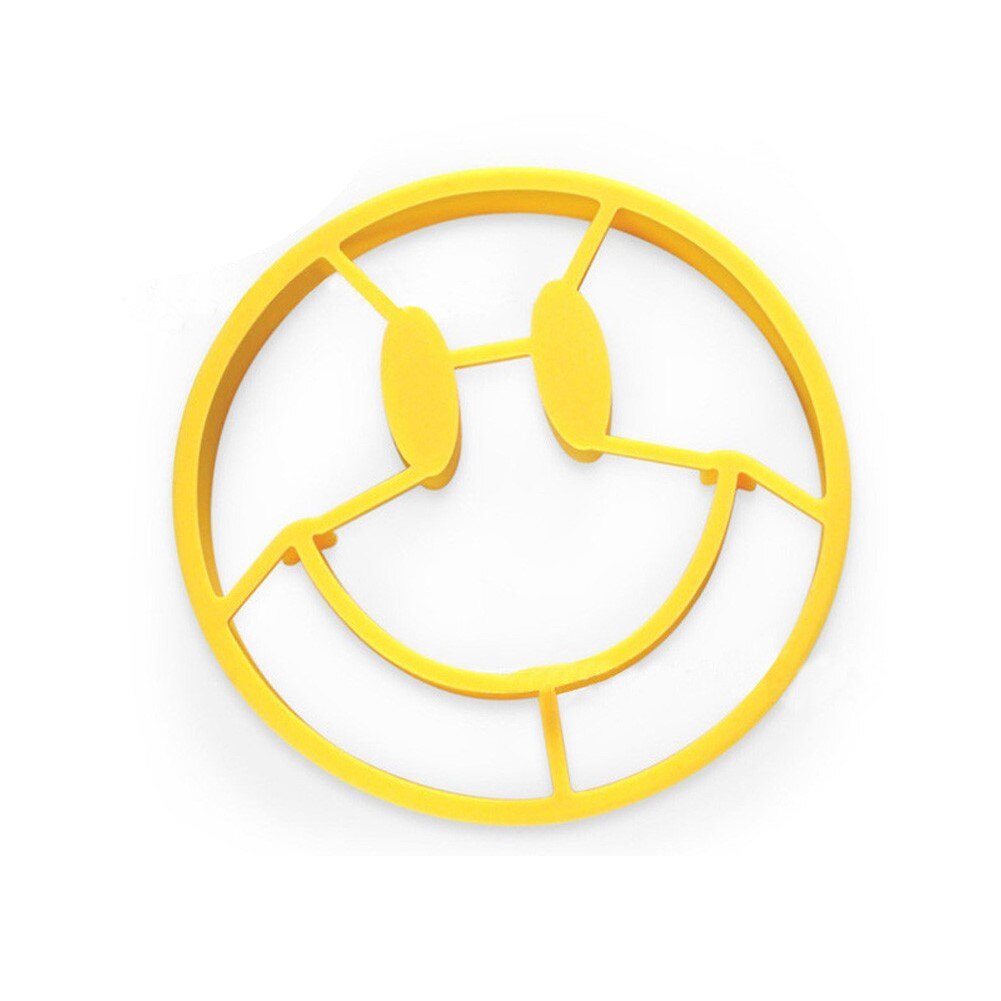 Forma Smile Face pentru oua sau clatite Shantavo, Galben