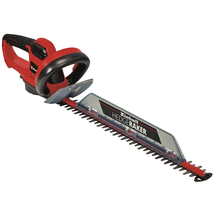 Foarfeca electrica pentru tuns gard viu Einhell GC-EH 6055/1, putere 600 W, lungime lama 61 cm, distanta intre dinti 26 mm