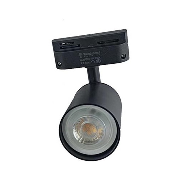 Spot Sina Spot LED Magazin Sina cu bec GU10 10W Culoare negru lumina rece
