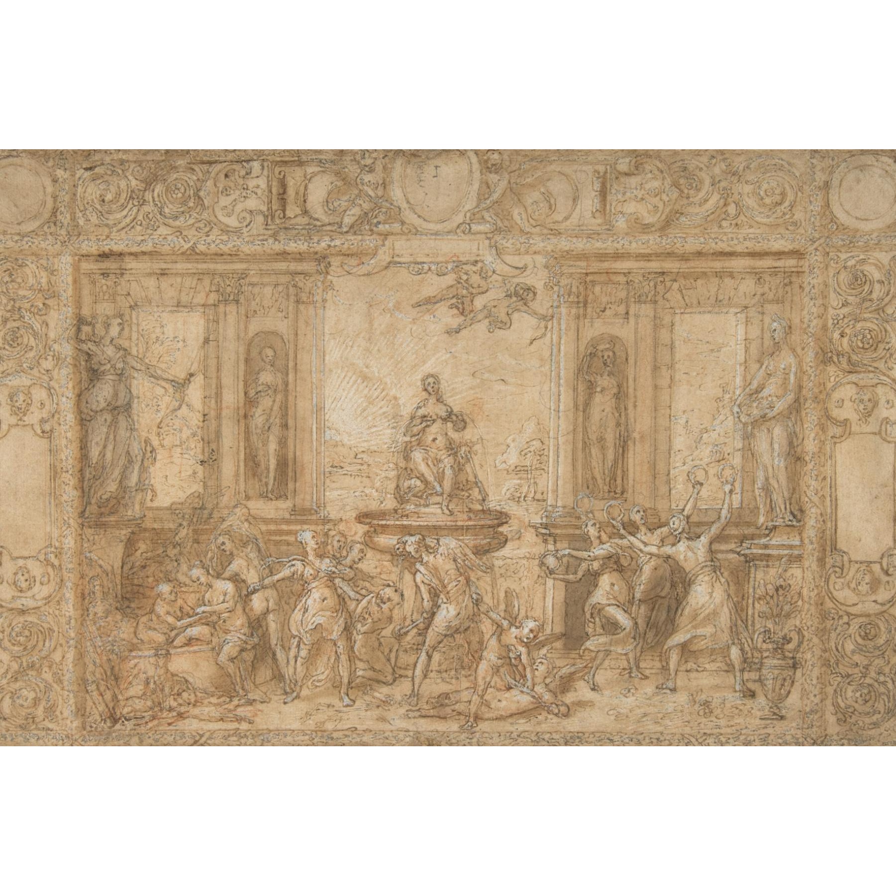 Poster perete, Zakito Posters, 30x20cm Sfantul Ioan Botezatorul si