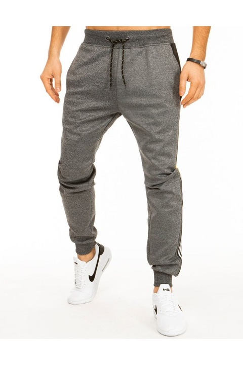 Dstreet férfi melegítőnadrág Bratomil sötétszürke