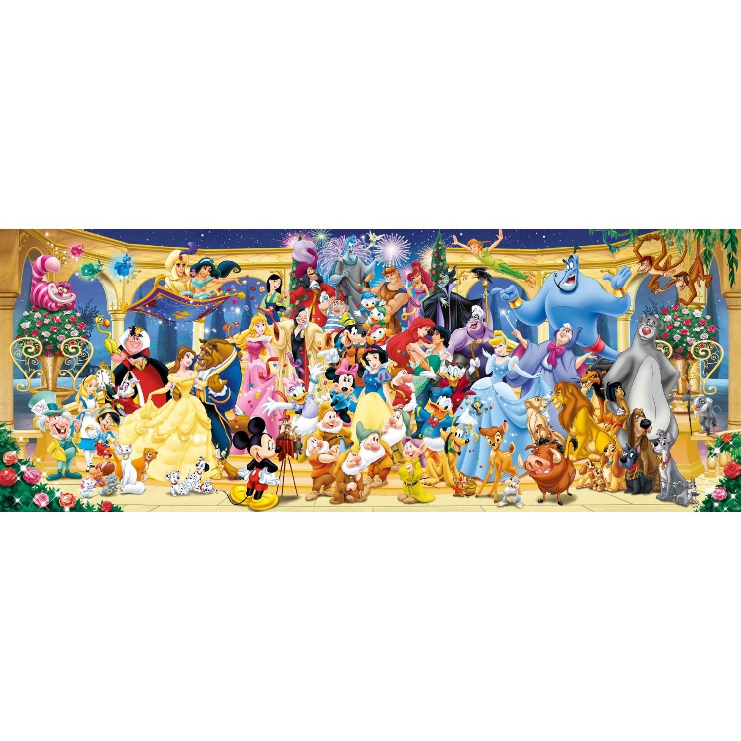 Puzzle Ravensburger 1000 Panorama Disney photo group