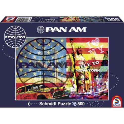 Puzzle Schmidt 500 Pan Am : Fly to New York