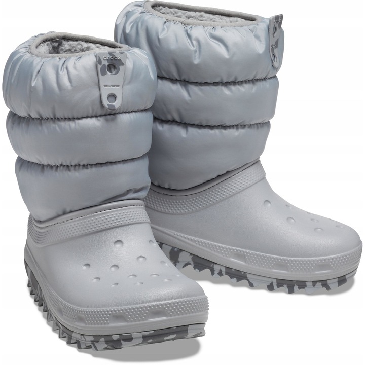 Gyerekcsizma, Crocs, Szürke, Szürke