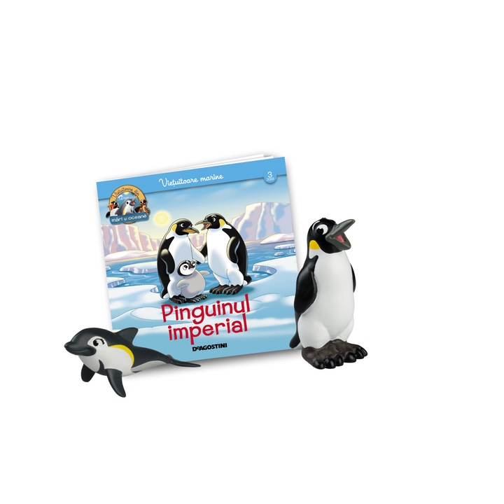 Списание Deagostini, с фигурки на императорски пингвини, + 3 години