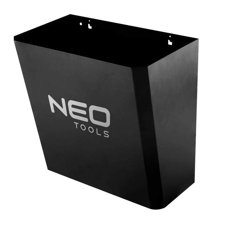Cos de gunoi NEO Tools, Otel, Negru