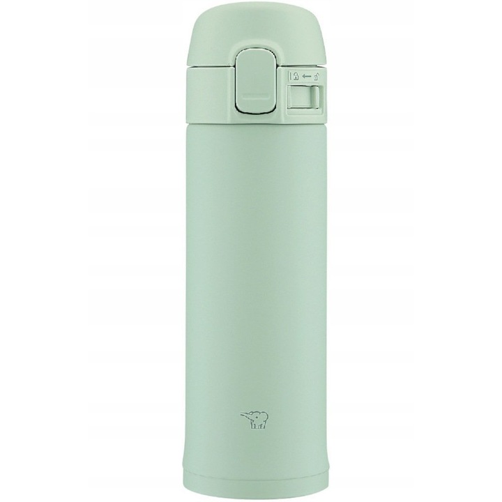 Termos, Zojirushi, Plastic/otel inoxidabil, Verde, 300 ml