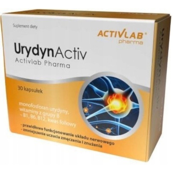 Supliment alimentar, ActivLab UrydynActiv, 30 capsule